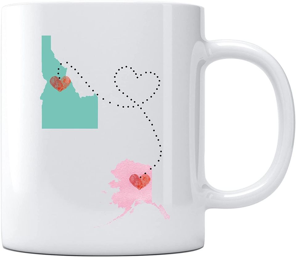 Idaho and Alaska Cup Mothers Day Mug Best Gifts for Mom from Daughter Son