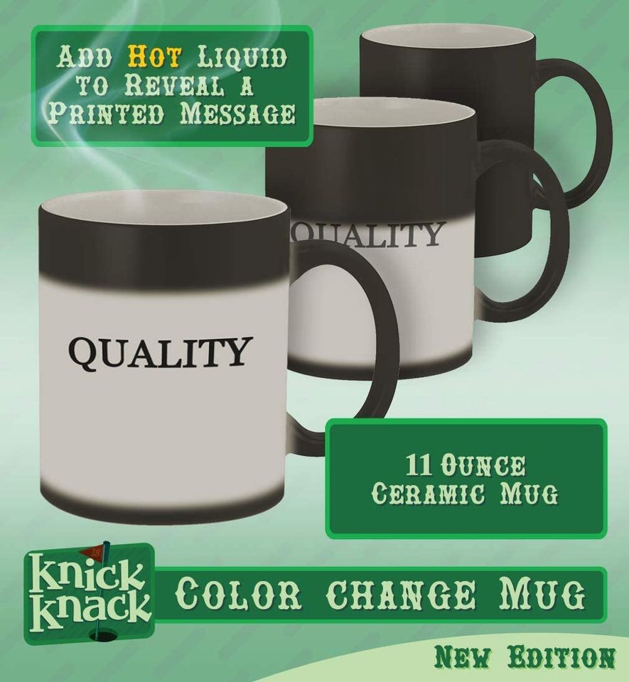 #prophet - Hashtag Magic Color Changing Mug, Matte Black