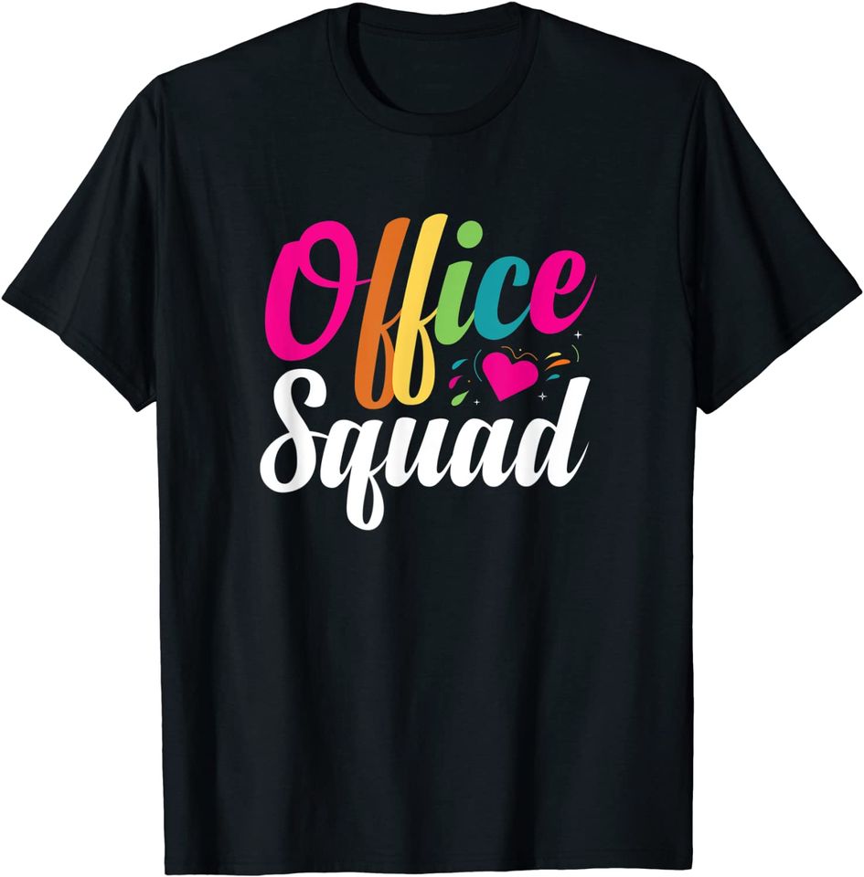 Office Squad Administrative Assistant School Secretary Gift T-Shirt