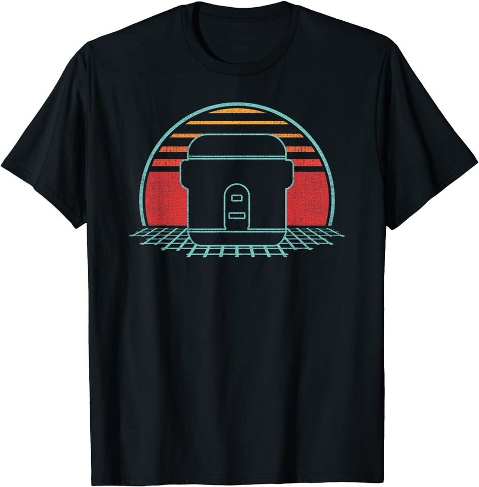 Rice Cooker Retro Vintage 80s Style T Shirt