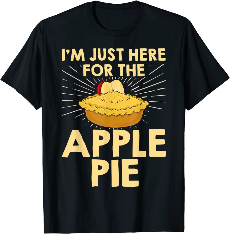 Apple Pie Recipe American Mini Pieces Spice Vegan T Shirt