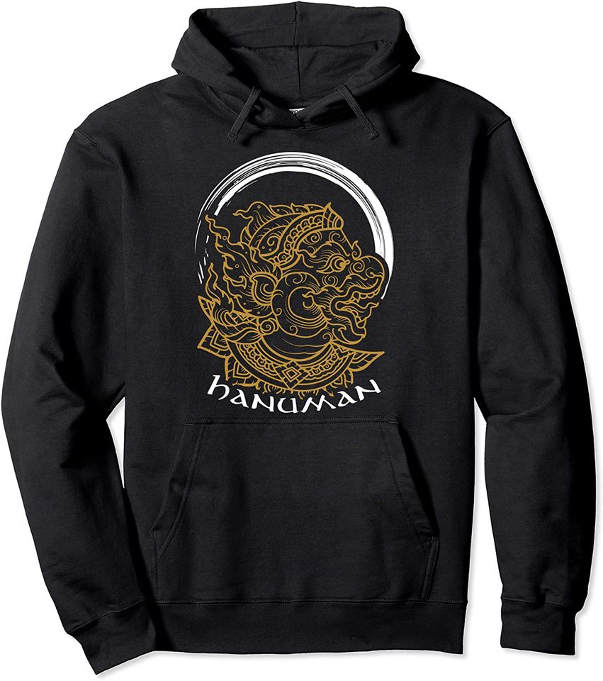 Gifts for Hindus Hinduism Diwali Festival Gods Lord Hanuman Pullover Hoodie