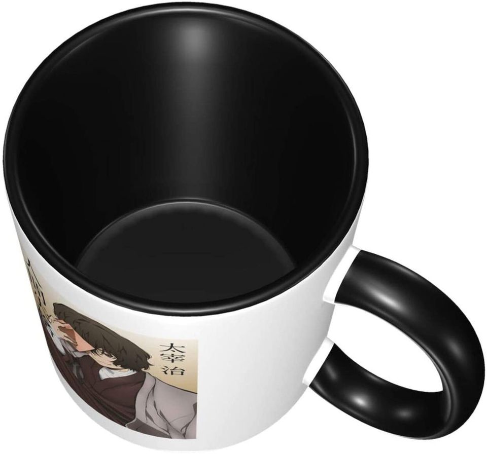 Dazai Osamuceramic Cup Unique Coffee Mug Novelty Travel Holiday Christmas Gift