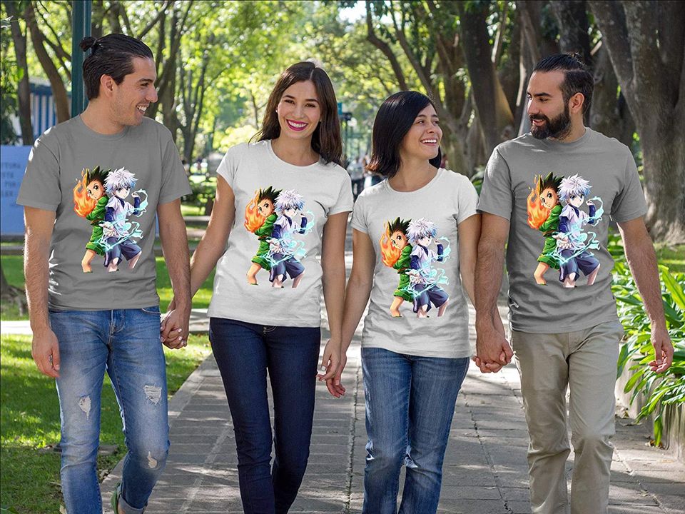 Gon Freecss Killua Zoldyck Fire T Shirt