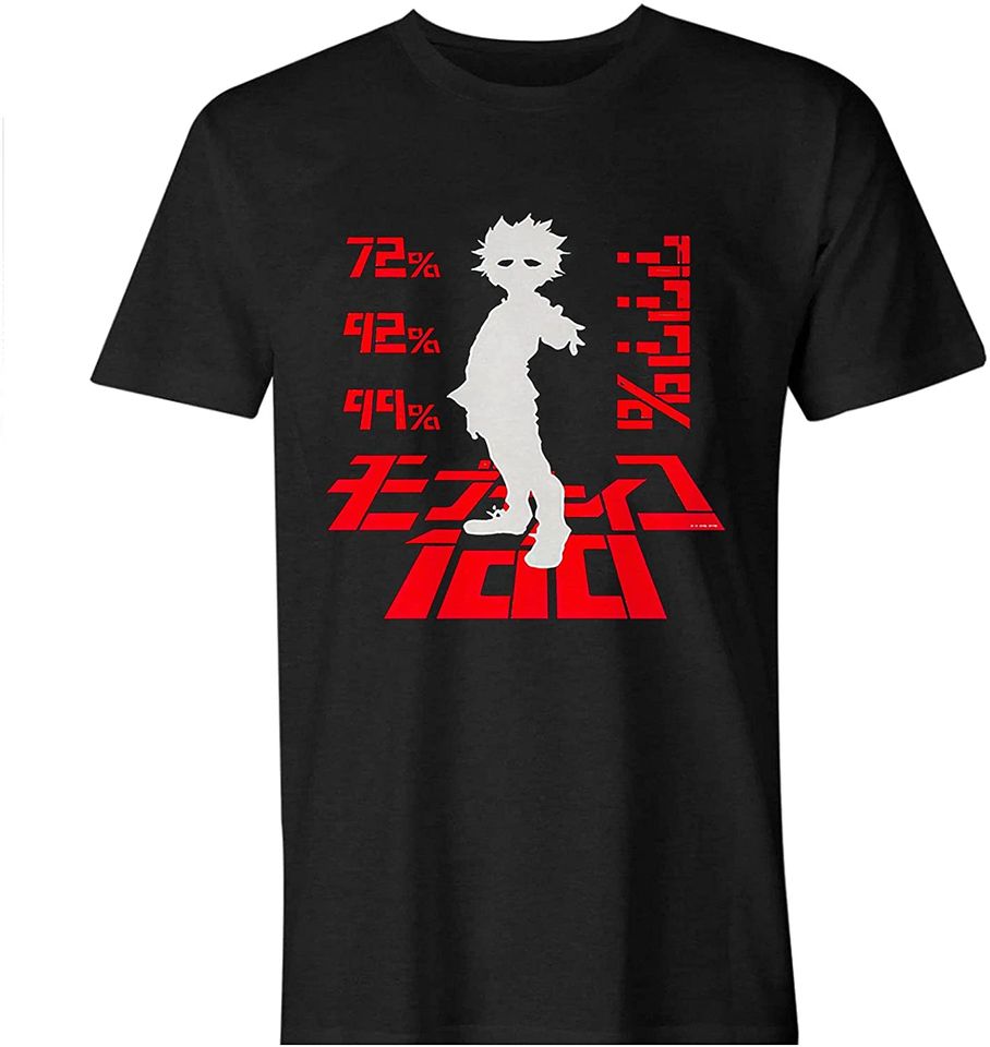 Mob-Psycho 100 Shigeo-Kageyama T-Shirt Vintage Anime Tee Gift VS166017