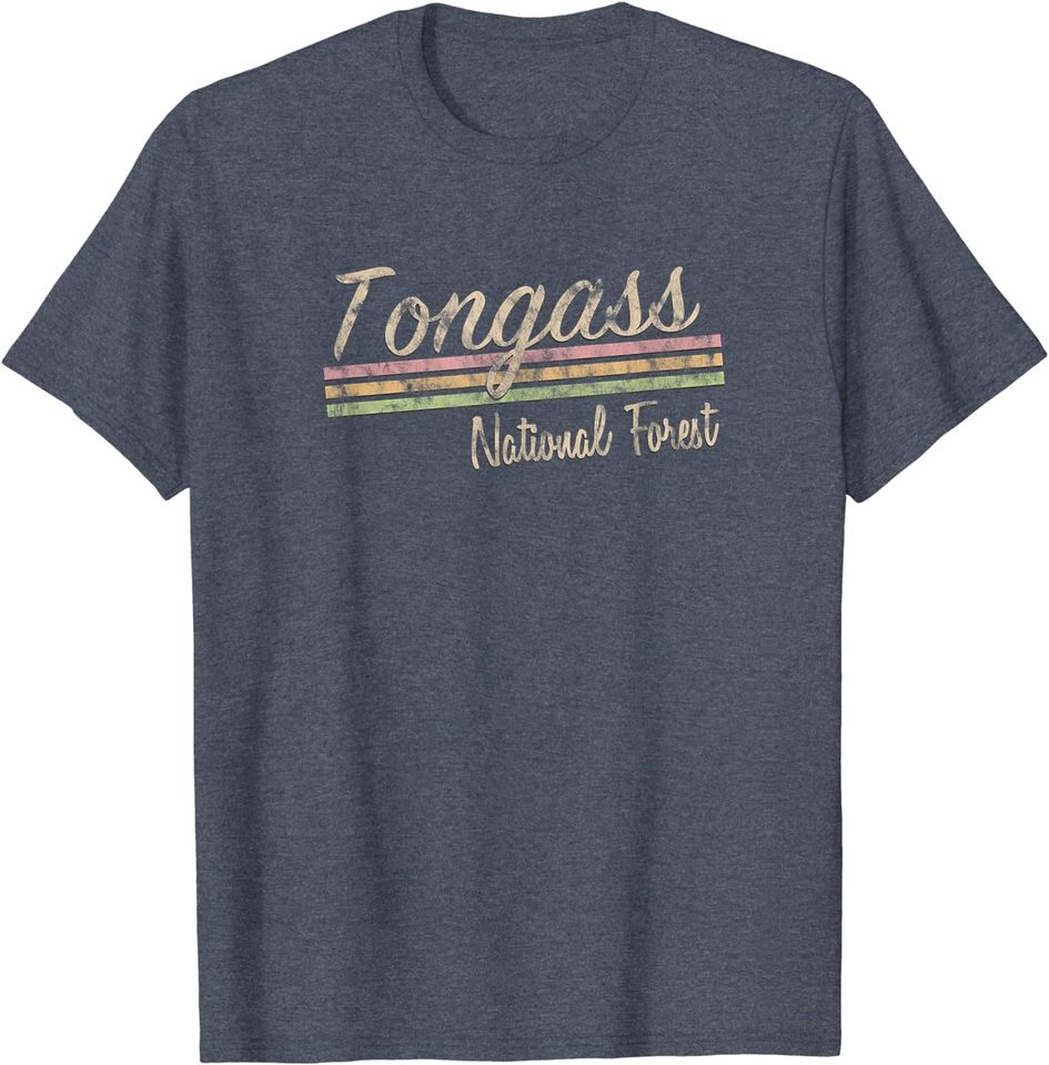 Tongass National Forest Retro Vintage T-Shirt