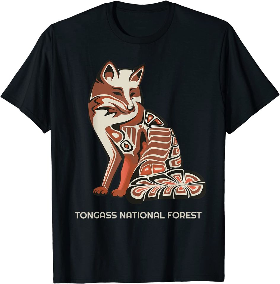 Tongass National Forest Alaska Native American T-Shirt