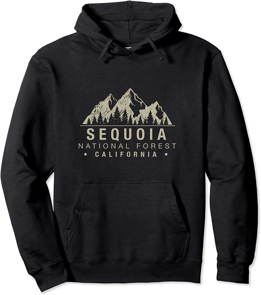 Sequoia National Forest California Pullover Hoodie