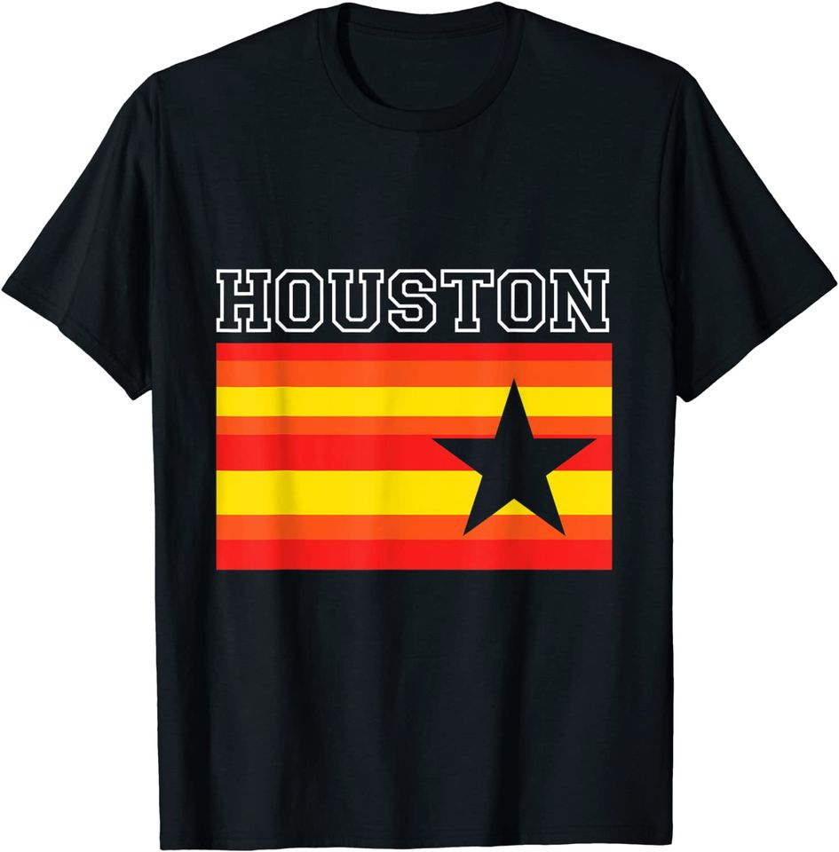 Trendy Houston Baseball T-Shirt