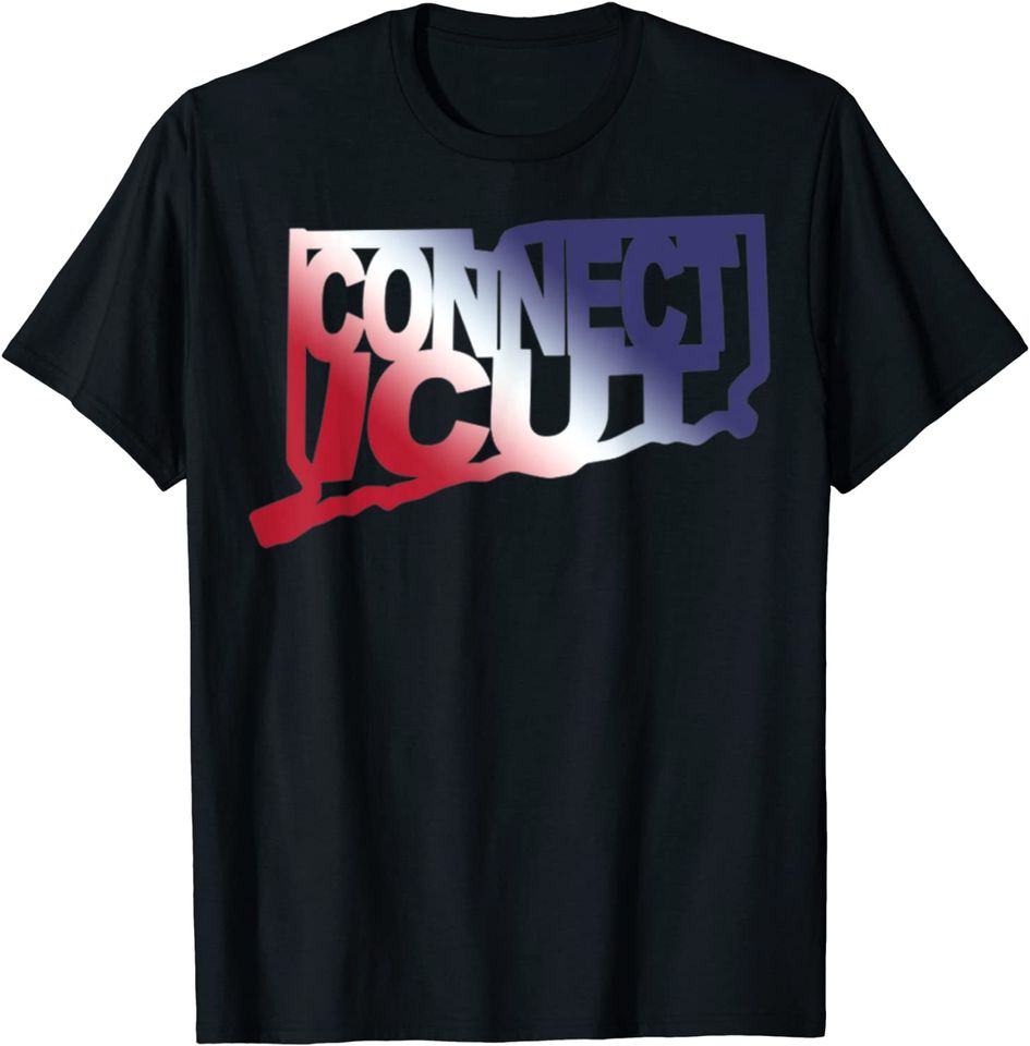 Connecticut USA 4th State Pride T Shirt