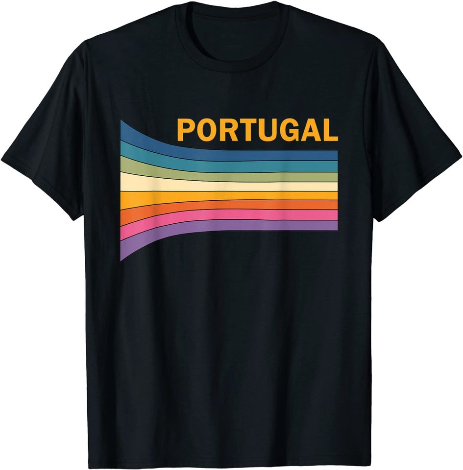 Retro Vintage 70s Portugal T Shirt