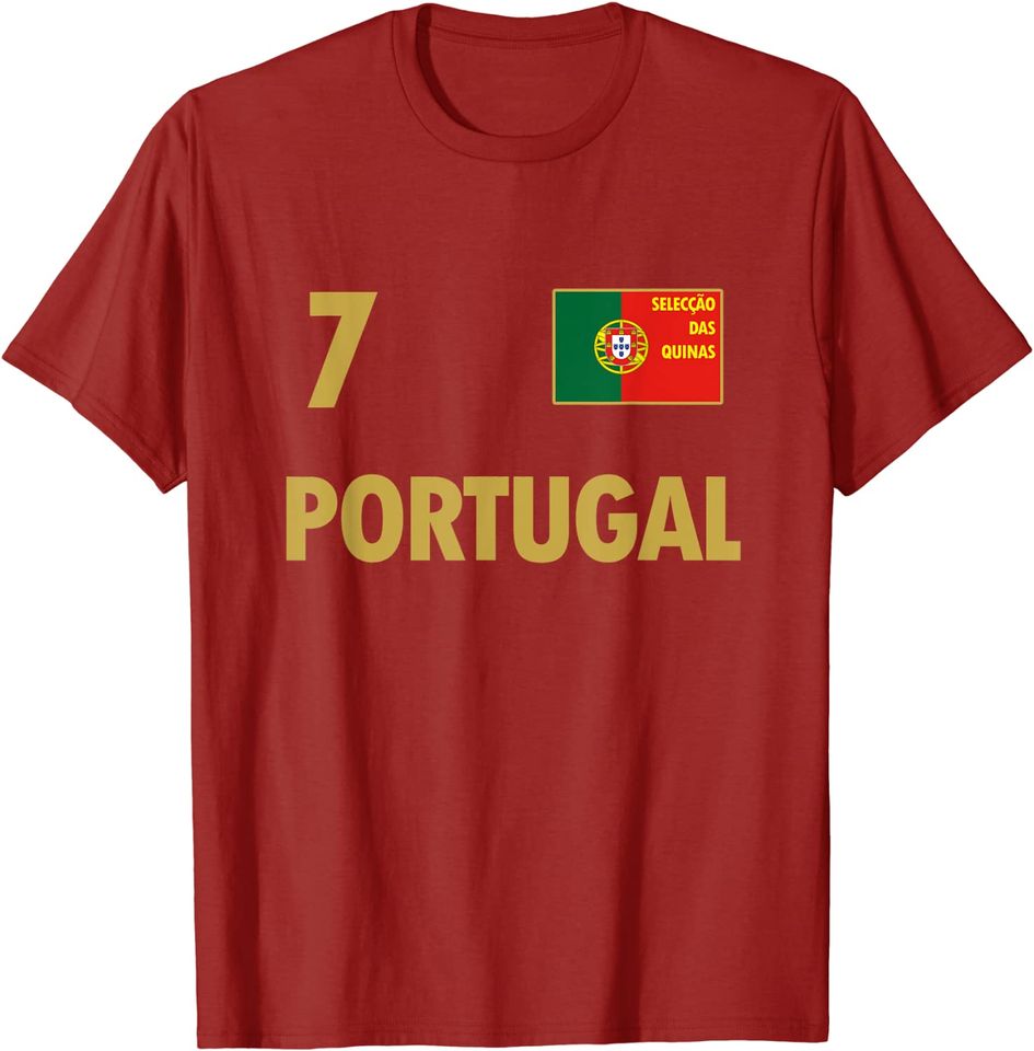 Portugal National Football Team T Shirt