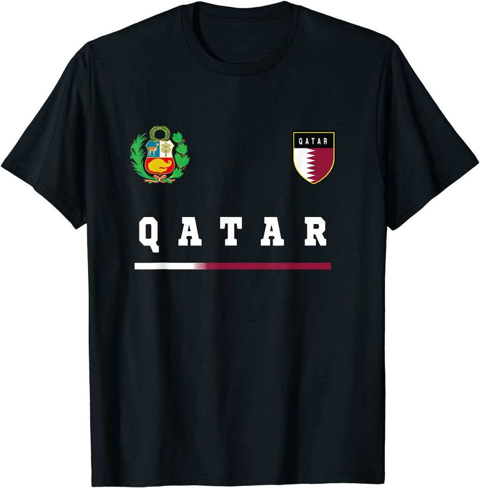 Qatar Sport Soccer Jersey T Shirt