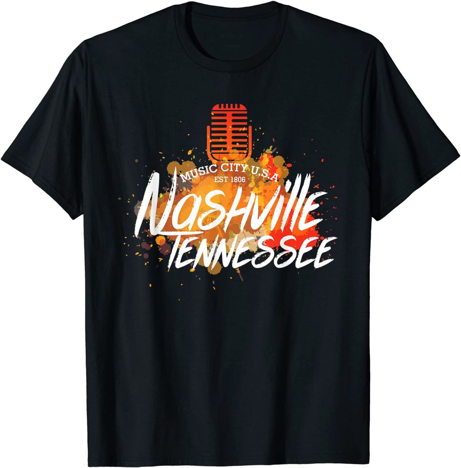 Nashville Country Music City T Shirt