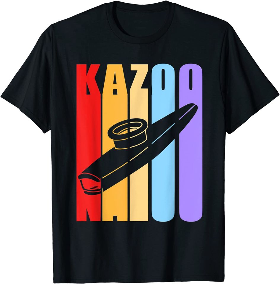 Retro Kazoo Colorful Kazoo T-Shirt