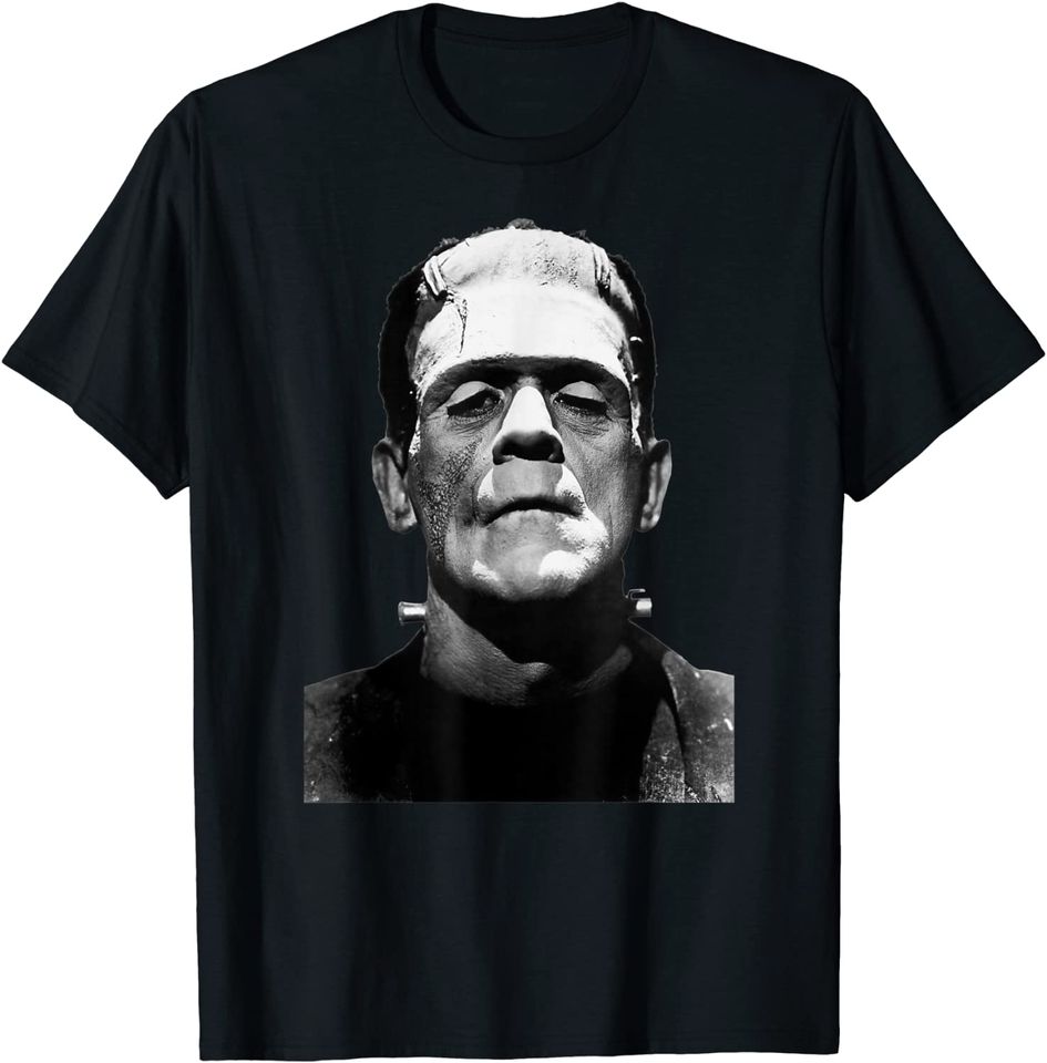 Classic Halloween Monster Horror Movie Frankenstein Monster T-Shirt