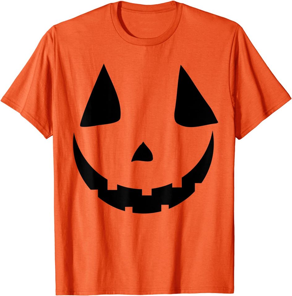 Funny Jack'O lantern Pumpkin Spooky Fall Halloween T-Shirt