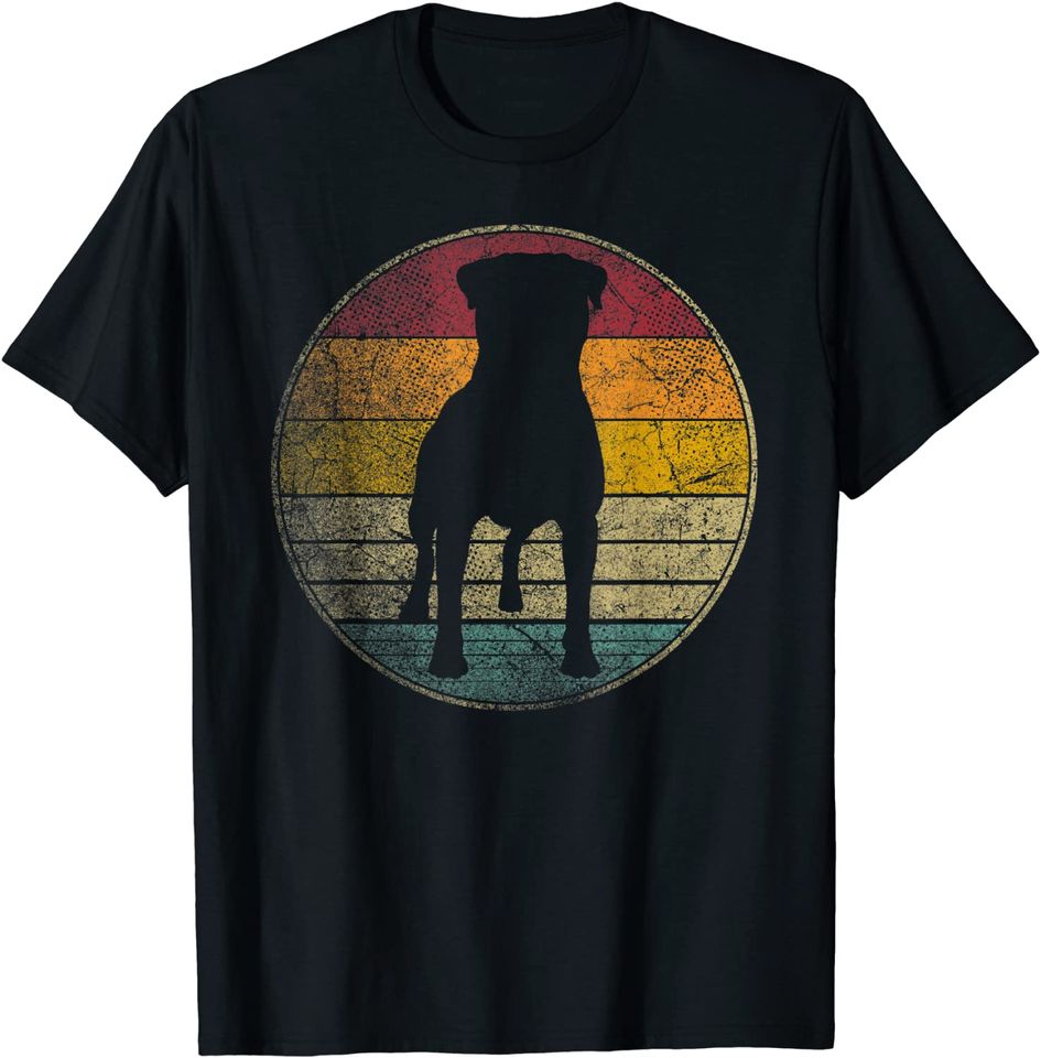 Rottweiler Dog Vintage Distressed Retro Style T Shirt