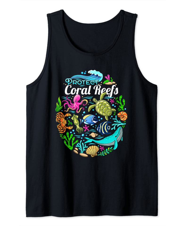 Protect Coral Reefs Tank Top