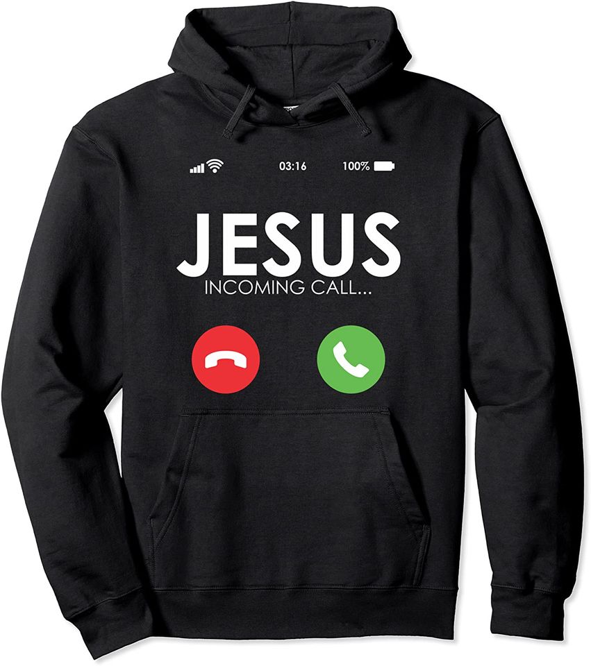 Jesus Is Calling | Christian Pullover Hoodie