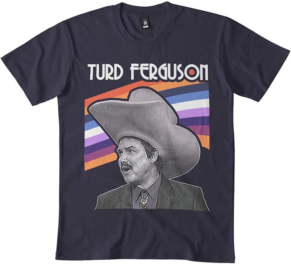 Turd Ferguson Celebrity Jeopardy Retro T-Shirt