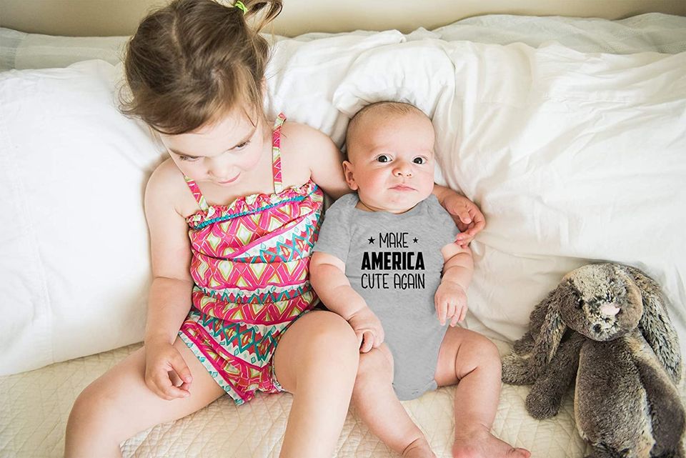 Make America Cute Again Baby Bodysuit
