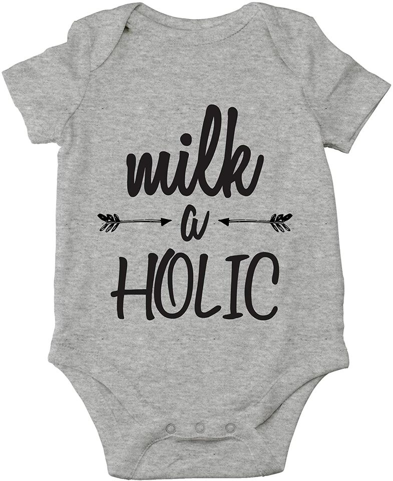 Milkaholic Baby Bodysuit