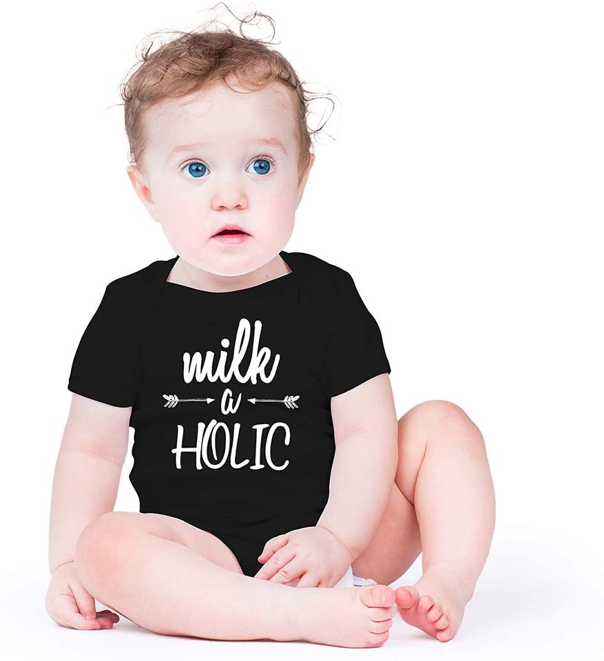 Milkaholic Baby Bodysuit