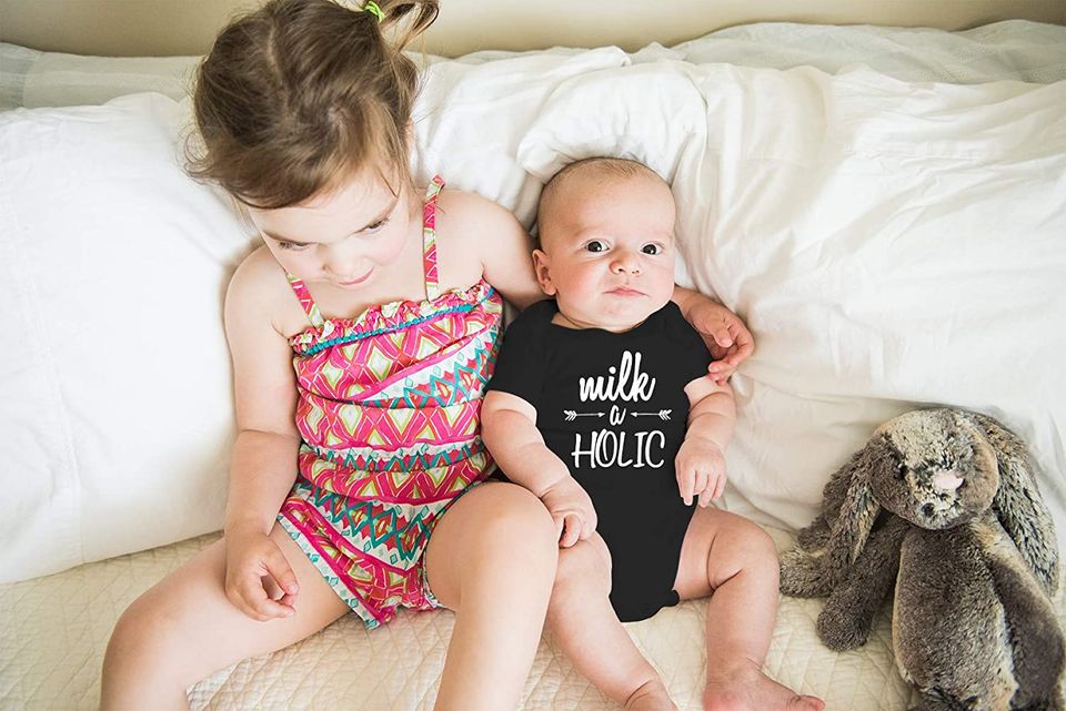Milkaholic Baby Bodysuit