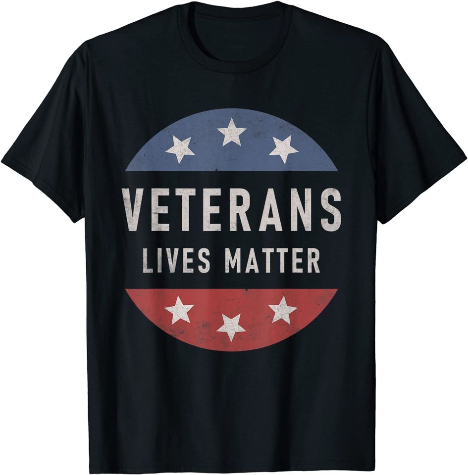 Army Veterans Lives Matter For Men Grandpa Dad T-Shirt
