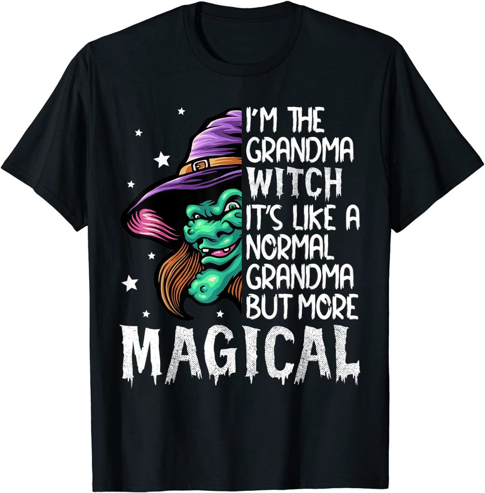 I'm The Grandma Witch Magical Halloween T-Shirt