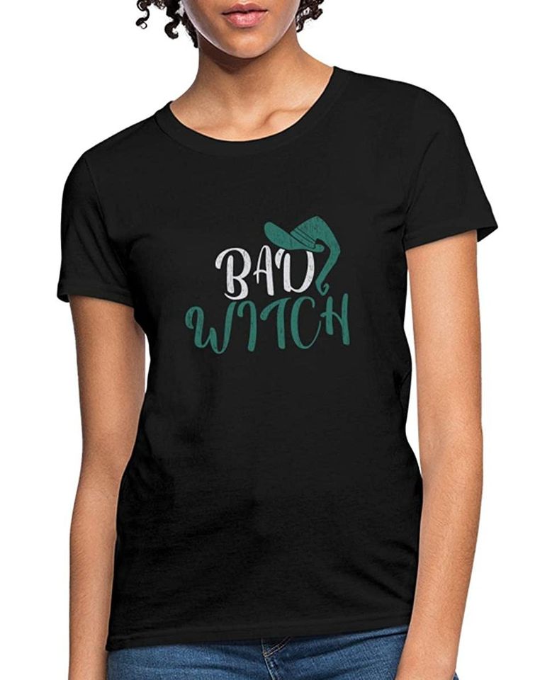 Spreadshirt Bad Witch Funny Halloween T-Shirt