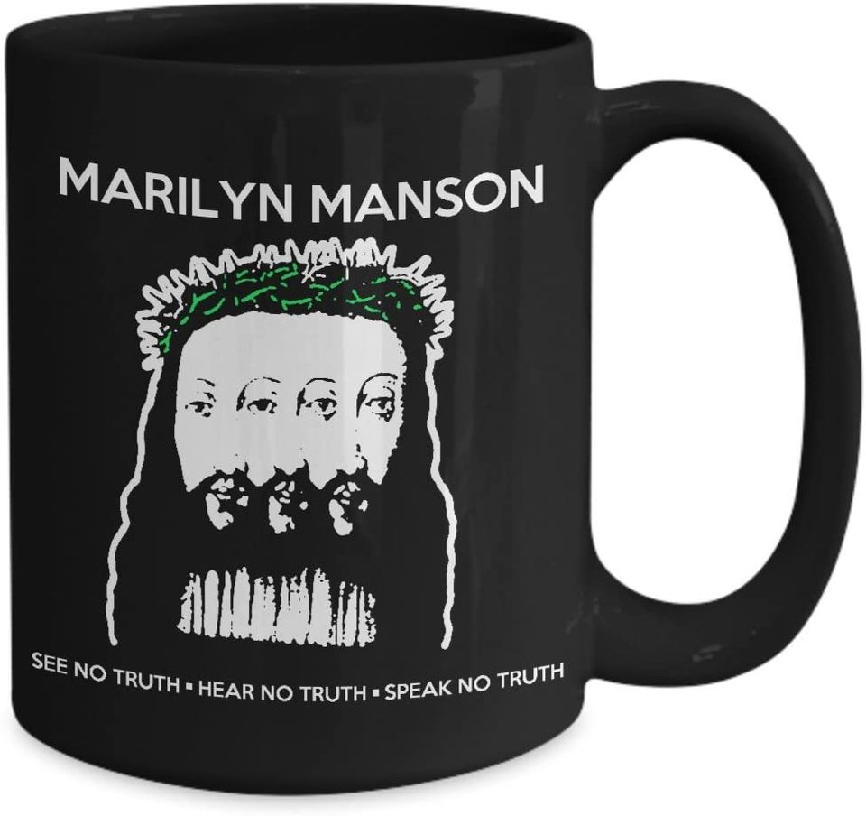 Marilyn Manson Mug Gift Idea Novelty Coffee Tea Cup