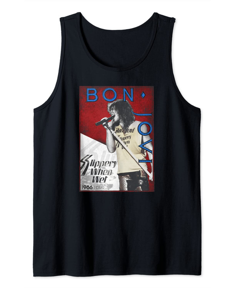 Bon Jovi 86 Tour Tank Top