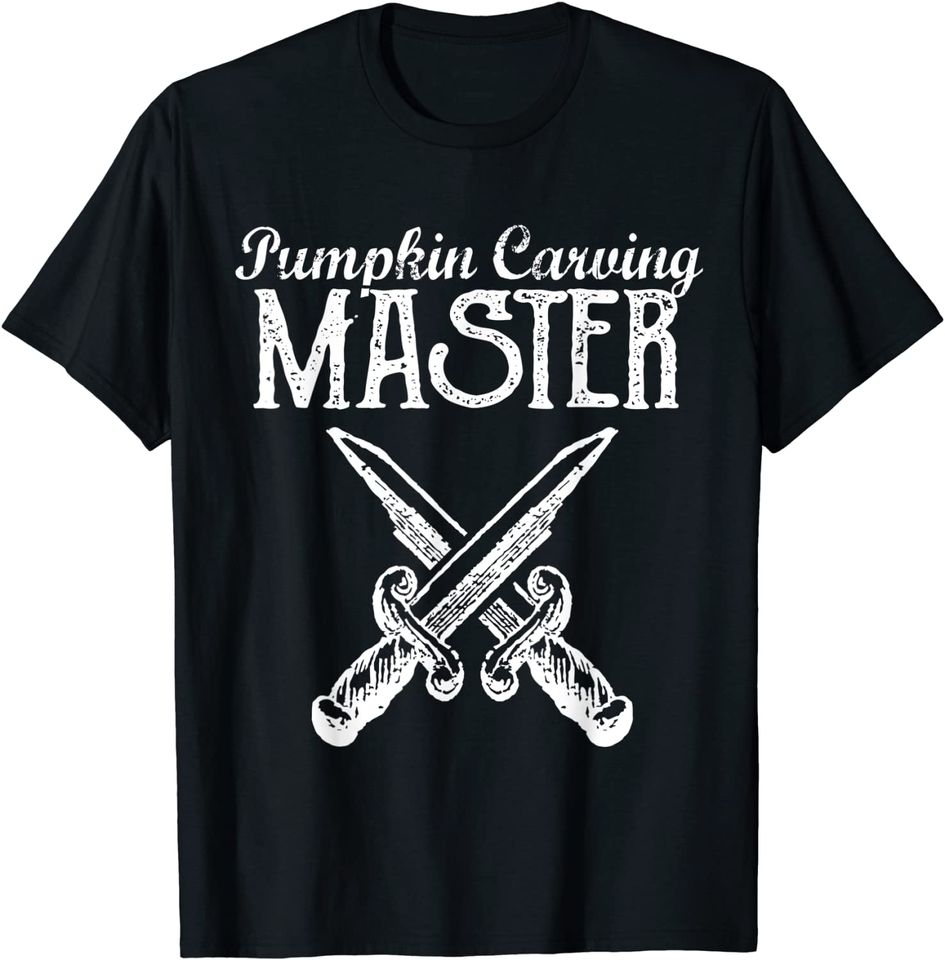 Halloween Pumpkin Carving Design T-Shirt