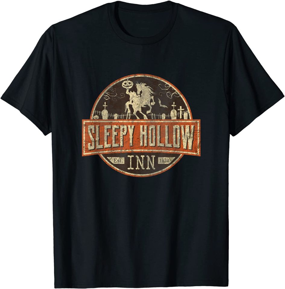 Sleepy Hollow INN Halloween Shirt headless horseman T-Shirt