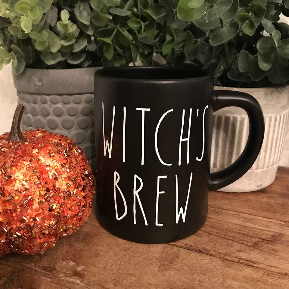 Season Of The Witch Rae Dunn Inspired Witch's Brew Halloween Mug
