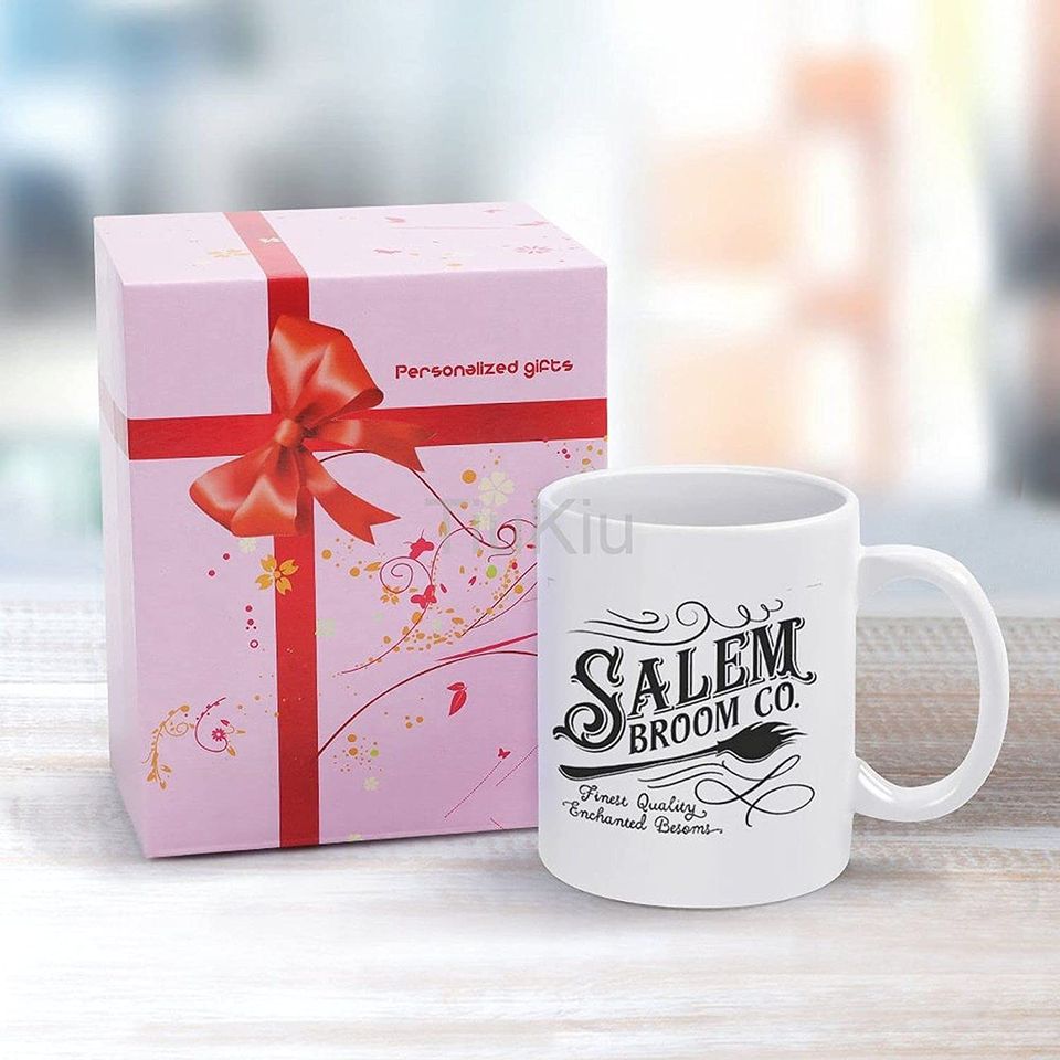 Salem Broom Company Ceramic Milk Tea Mug