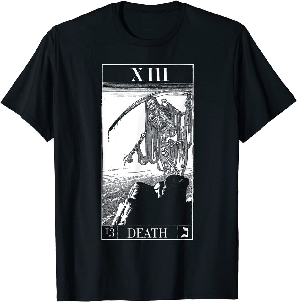 Blackcraft Vintage Death Tarot Card T-Shirt