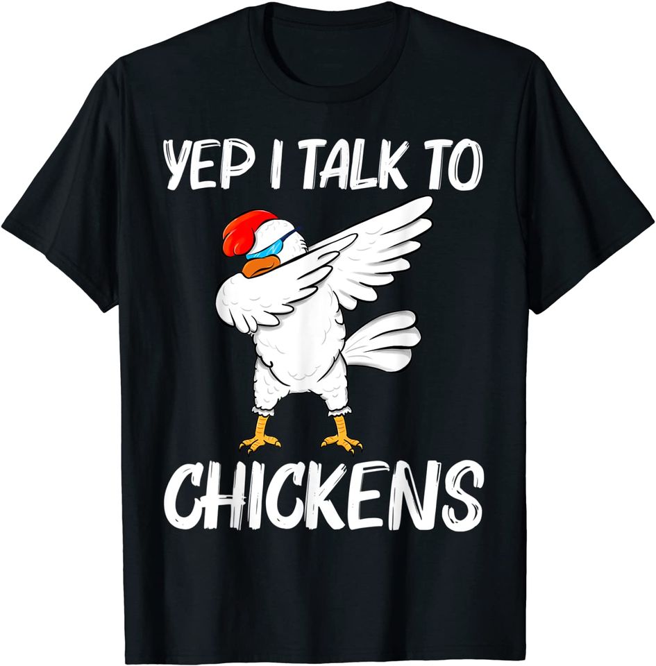 Cool Chicken Design For Men Women Rooster Animal Bird Lovers T-Shirt