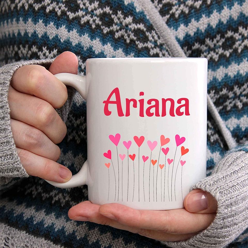 Ariana Hearts Coffee Mug
