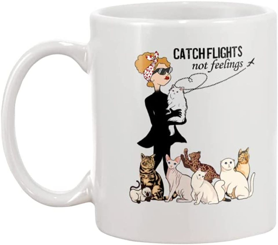 Catch Flights - Not Feelings Mug
