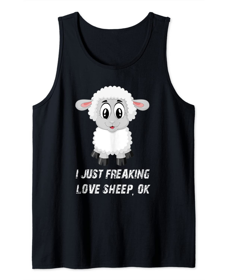 I Just Freaking Love Sheep Tank Top