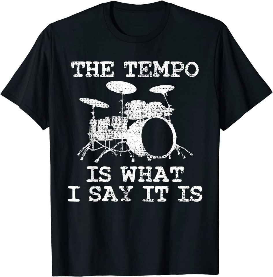 Drummer Drumset Musician T-Shirt
