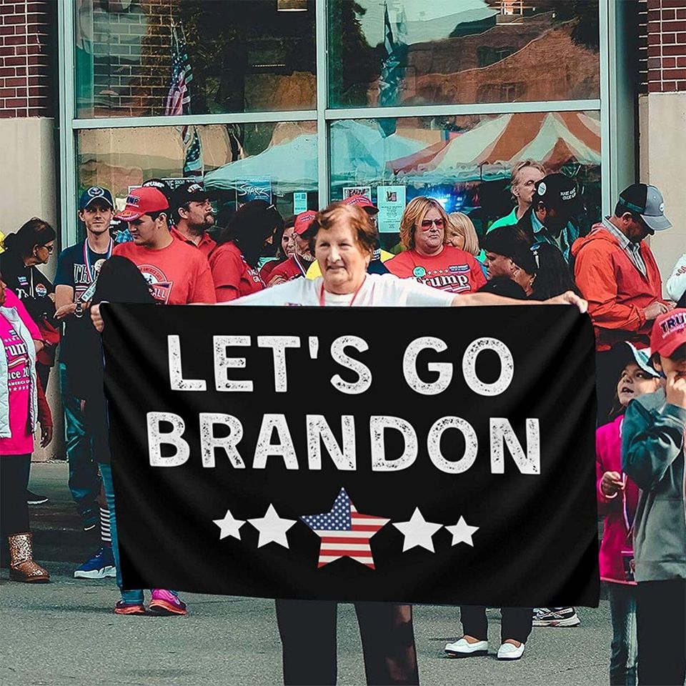 Flag For Wall Funny - Let'S Go Brandon Flags