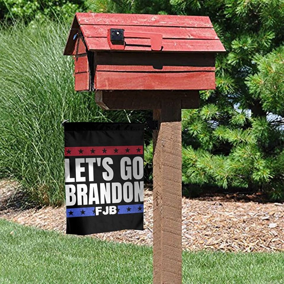 Let's Go Brandon Garden Flag Vertical Double Sided Polyester Home Garden Flag