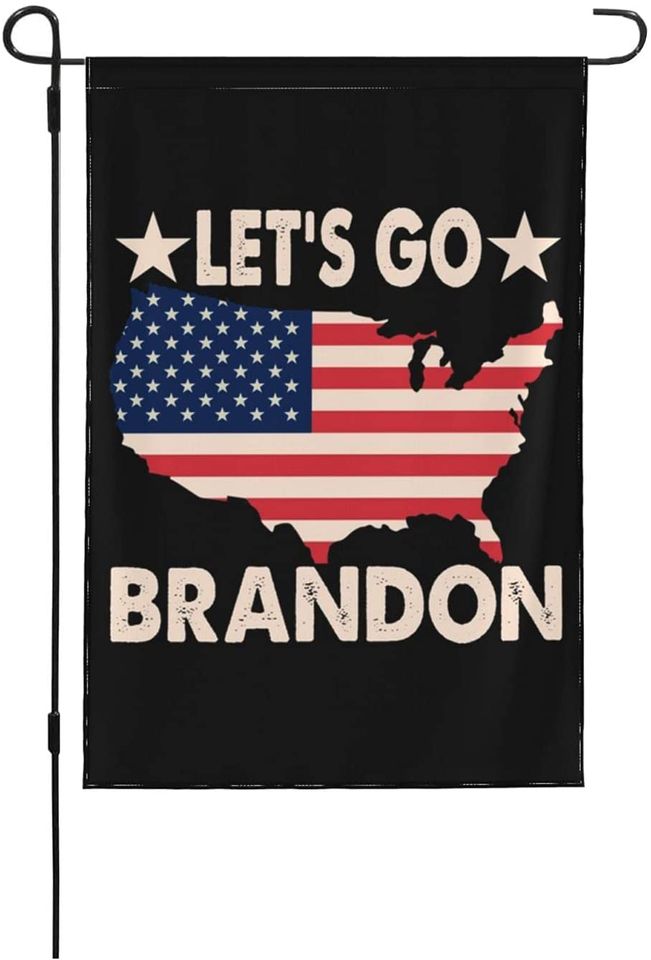 Let'S Go Brandon Small Garden Decor Flag For Indoor
