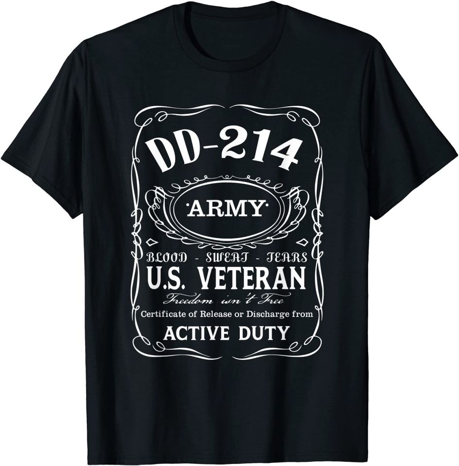 Army Veteran DD-214 Shirt