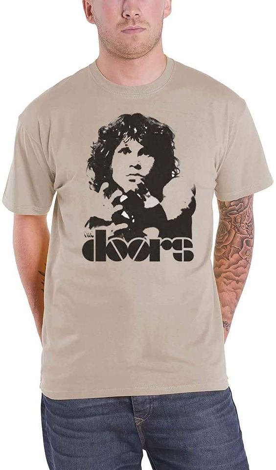 The Doors Sand Jim Morrison Break On Through T Shirt