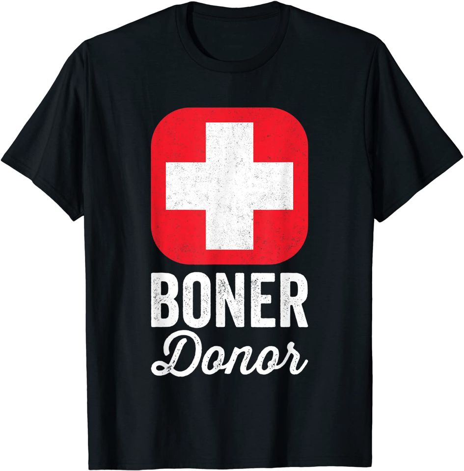 Funny Vintage Costume Boner Donor T-Shirt